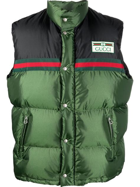 mens gucci body warmer|gucci men's vest.